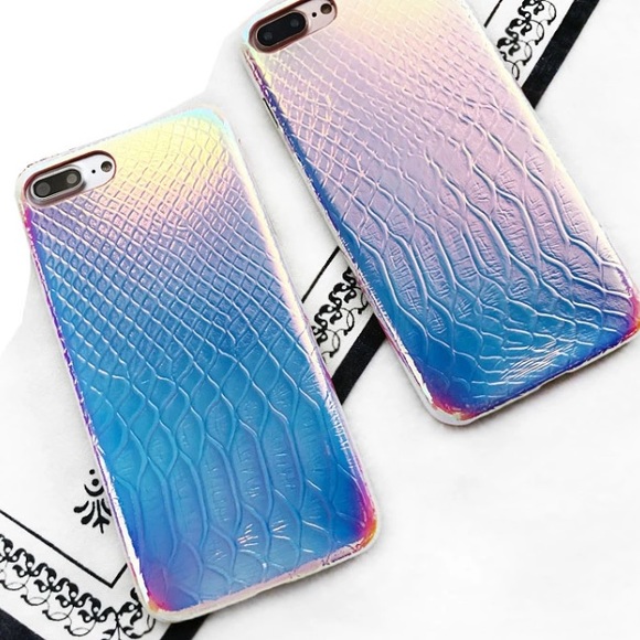 Accessories | Iphone 7788 Case Holographic Mermaid Scales | Poshmark